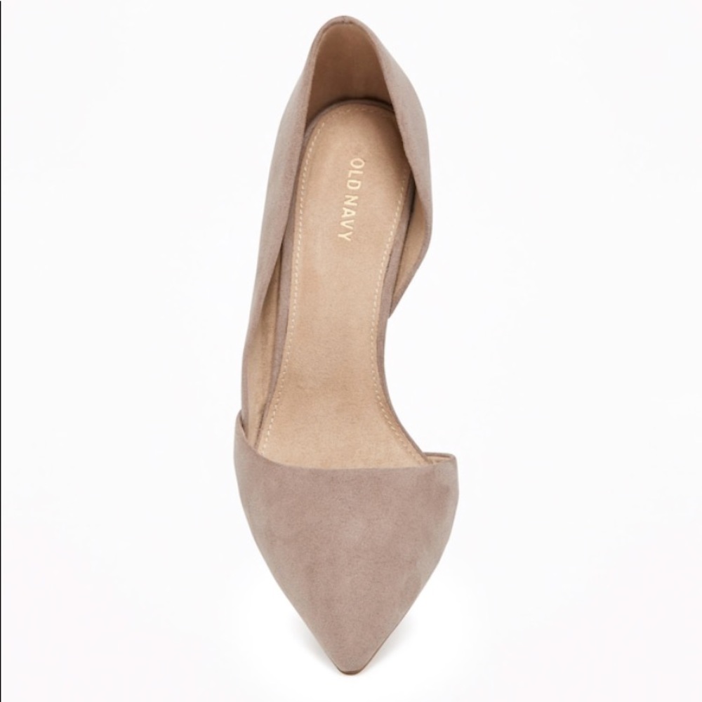 Suede D’Orsay Pumps